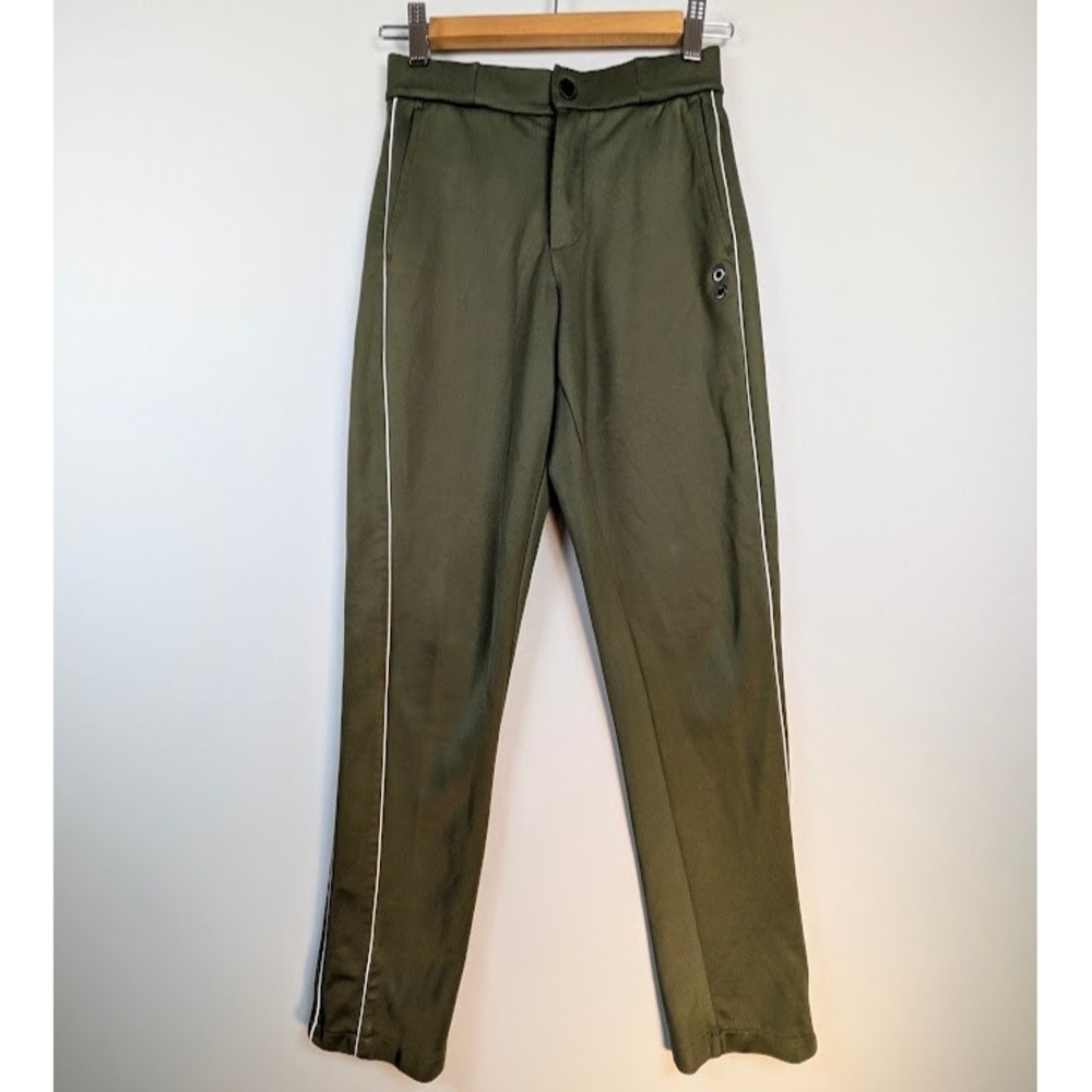 Ron Dorff Tennis Track Pants Mens XS Olive Green 15PT144PP